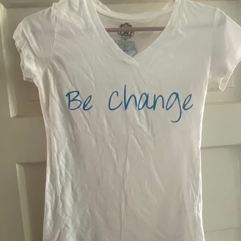 Be change tshirt